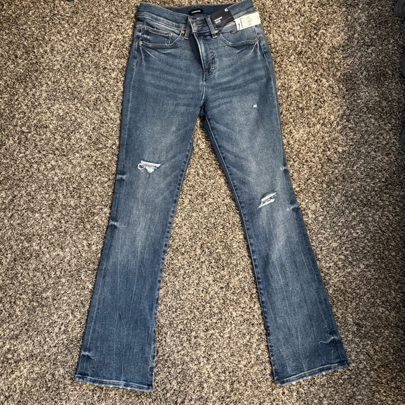 Express Skyscraper Mid Rise Jean - Picture 2 of 3